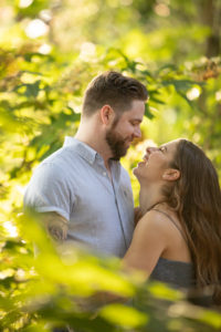 Engagement photos by the Atlanta wedding photographers at AtlatnaArtisticWeddings