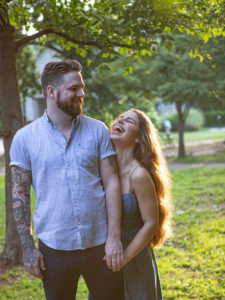 Engagement photography by the Atlanta wedding photographers at AtlatnaArtisticWeddings
