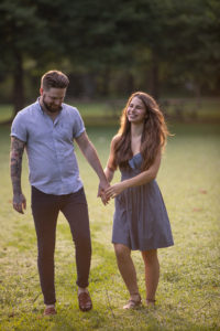 Engagement photos by the Atlanta wedding photographers at AtlatnaArtisticWeddings