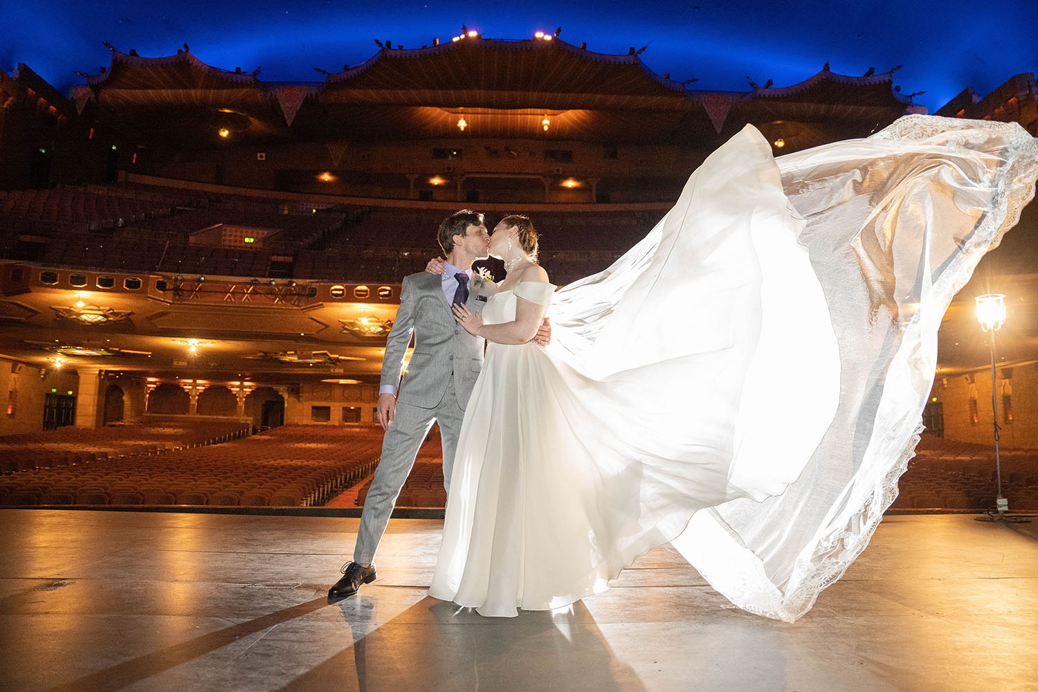 Fox Theater Wedding by Atlanta Artistic Weddings